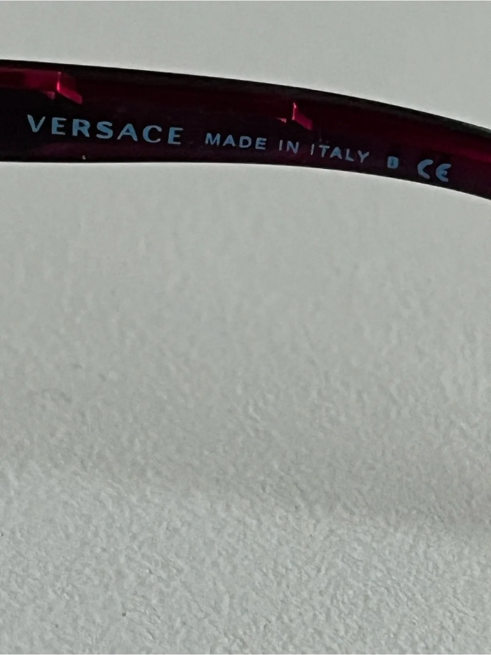 Versace MOD 3220 5097 Fuchsia/violet Gold Medusa Reading Eyeglasses Cat Eye